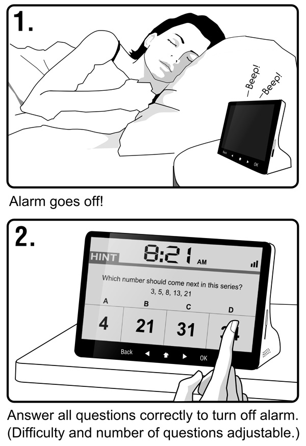iq alarm clock