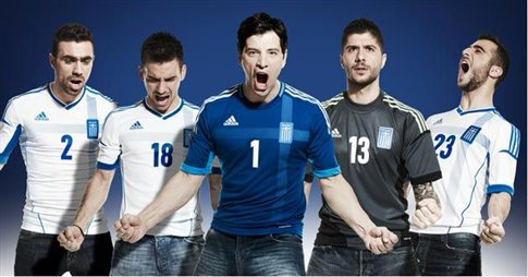 Η φανέλα της Εθνικής για το Euro 2012