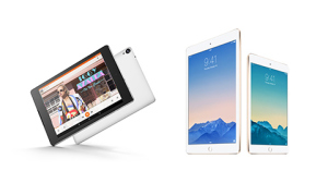 nexus 9, iPad Air 2 and Mini 3