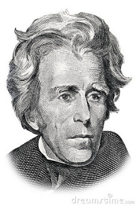 Άντριου Τζάκσον (1767-1845), υπήρξε ο έβδομος πρόεδρος των Ηνωμένων Πολιτειών, με το προσωνύμιο ''κοφτερό μαχαίρι'', υπήρξε κύριος υπέρμαχος της απομάκρυνσης των Ινδιάνων.