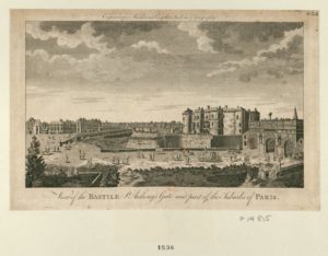 Άποψη της Βαστίλης, της πύλης του Αγίου Αντωνίου και μέρους των προαστίων του Παρισιού, (1750-1789)