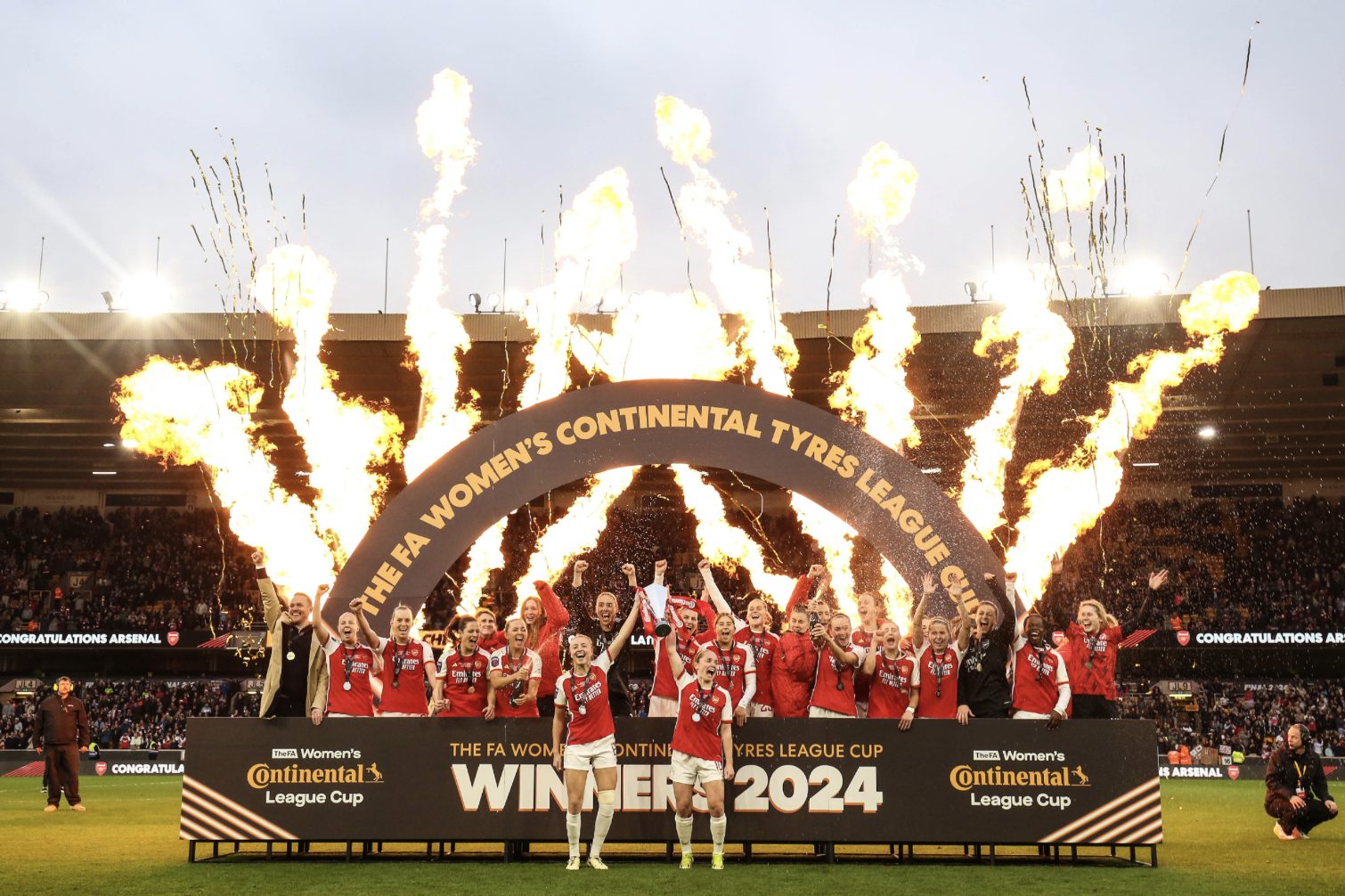 Η Άρσεναλ Γυναικών Κατακτά Ξανά το Continental Cup 2024